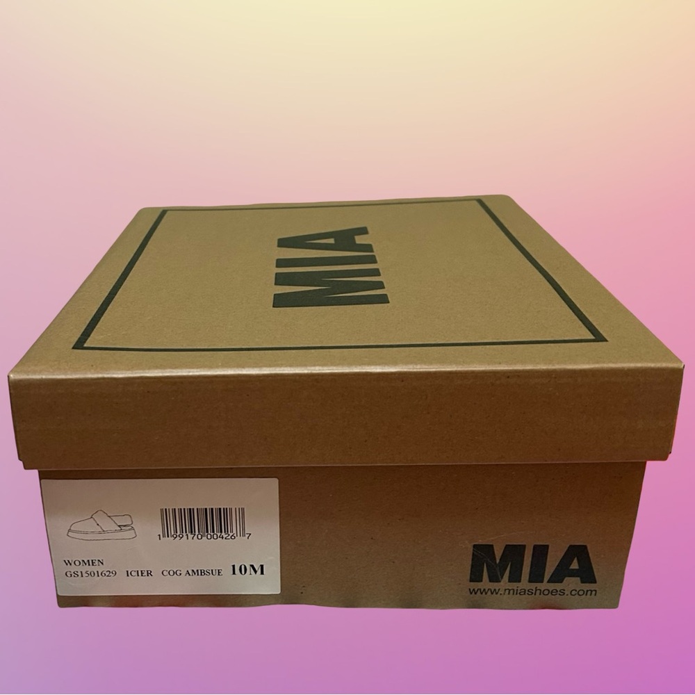 NWT!MIA SLIP ON/REMOVABLE BACK STRAP, CUSHION FOOTBED CLOG W/SHEARLING,SZ 10 - Picture 15 of 16